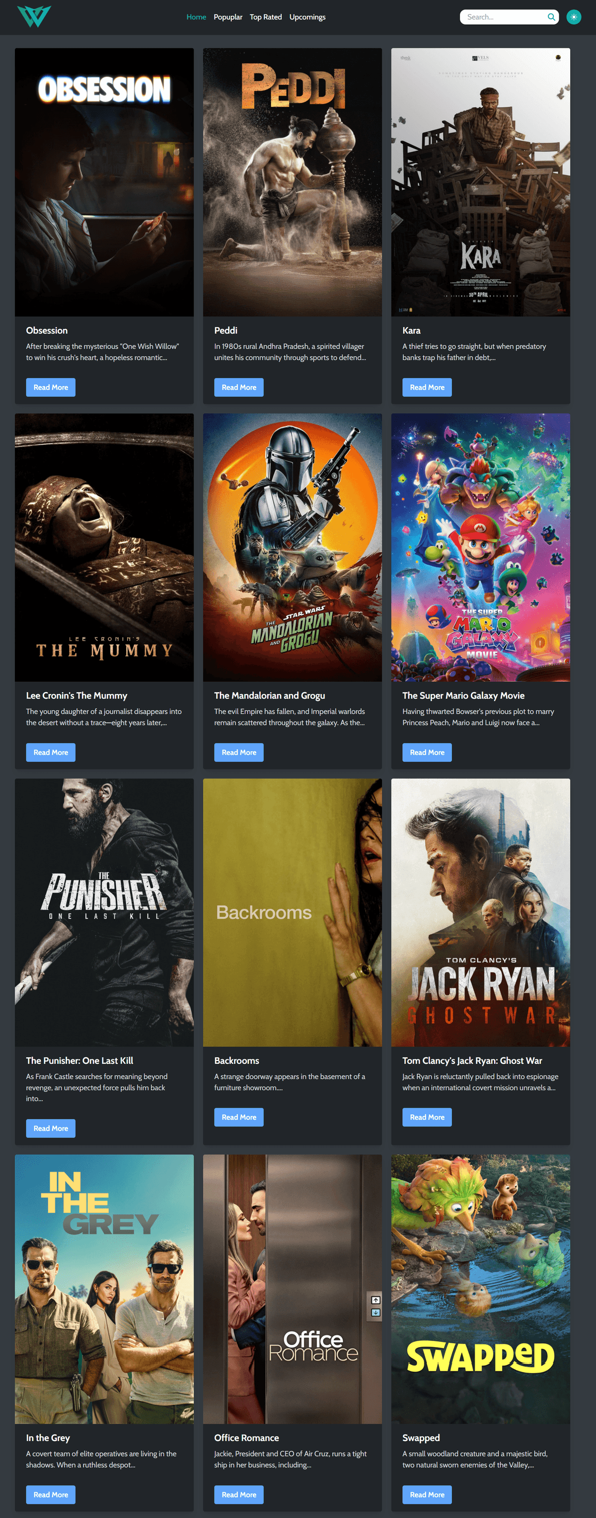 Wolf Cinema movie streaming platform website